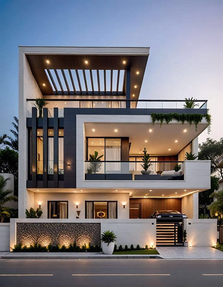 Luxury living room with floor-to-ceiling windows